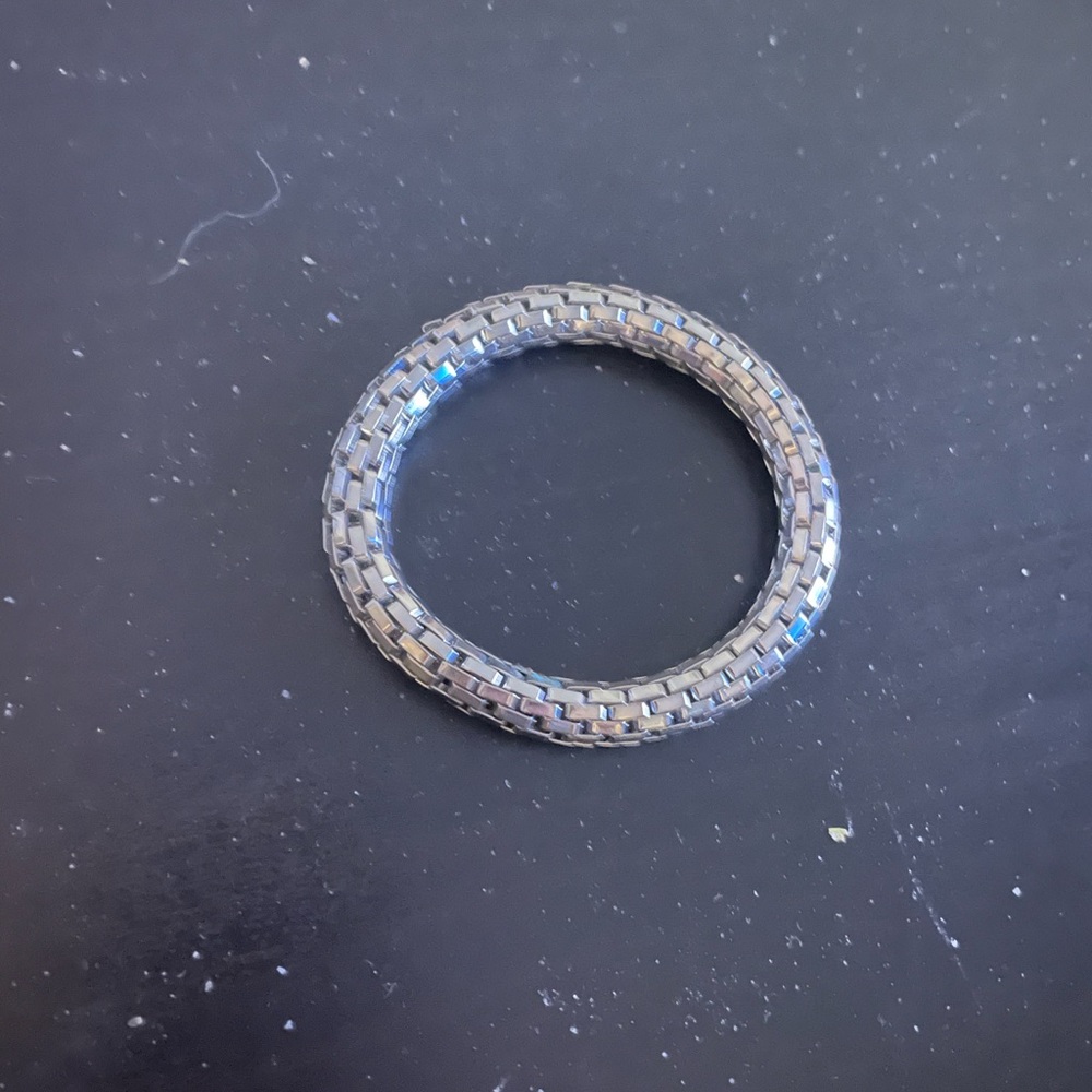 2 for $15 silver tone metallic bracelet